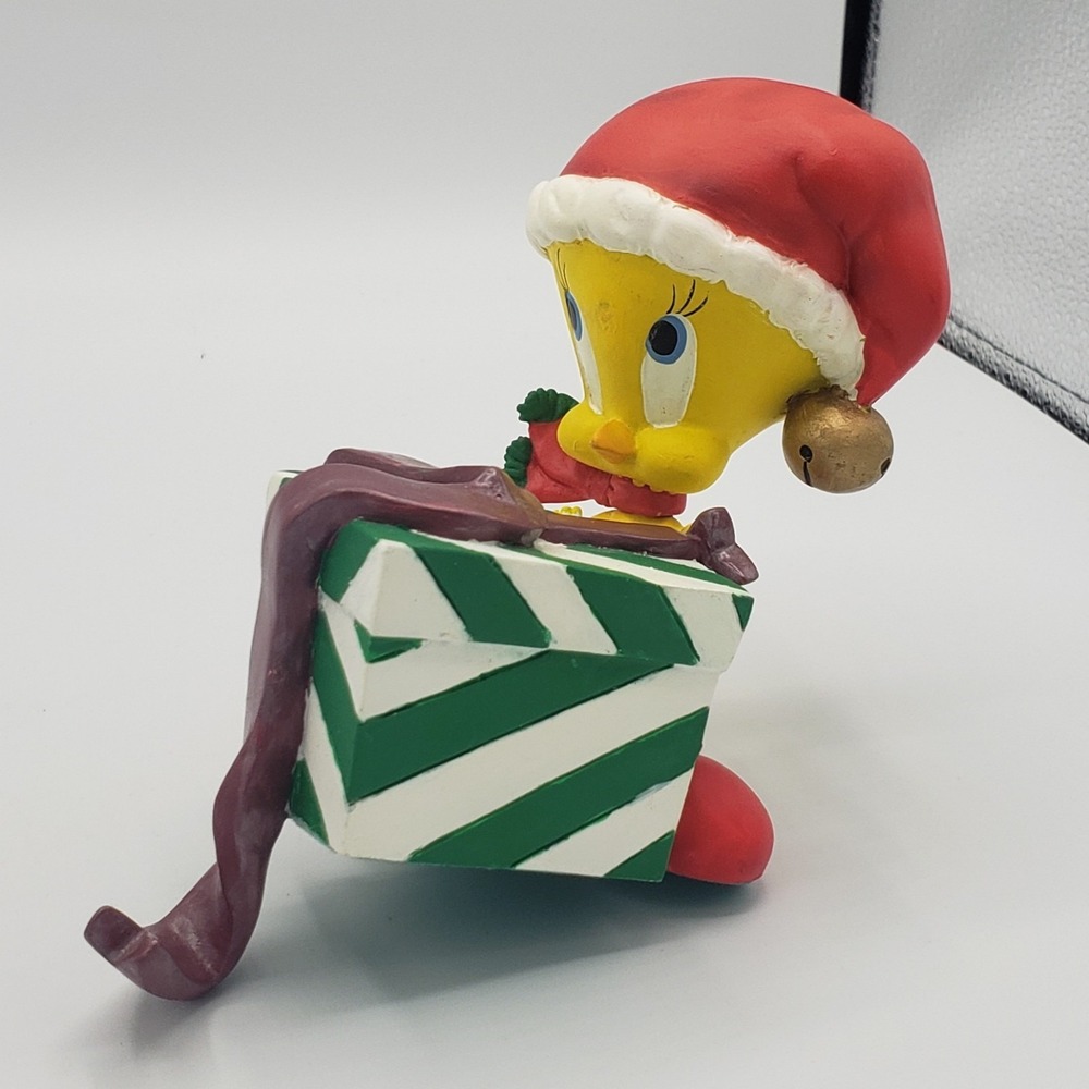 VTG Looney Tunes Tweety Bird Stocking Hanger Rare! Matrix Warner Bros 1998